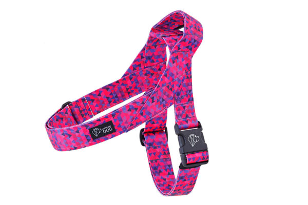 Szelki norweskie dla psa, kolekcja Shine in Purple