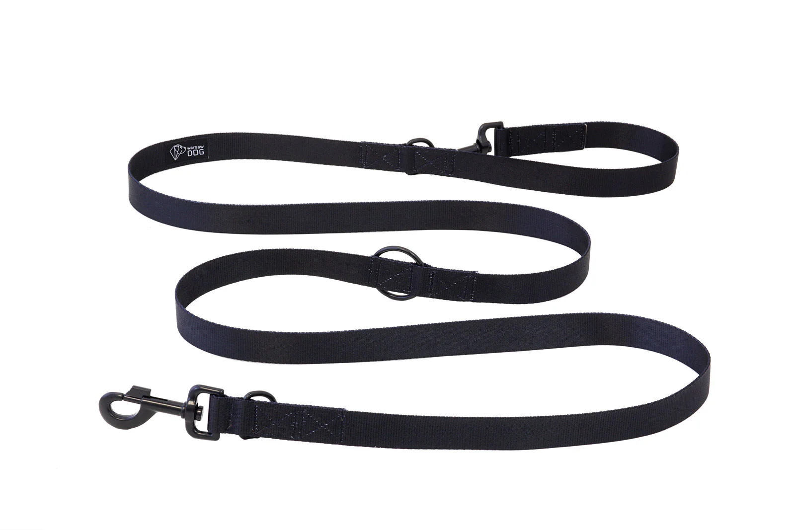 Adjustable leash, Classic Black