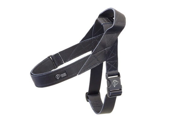 Szelki norweskie dla psa, kolekcja Classic Black