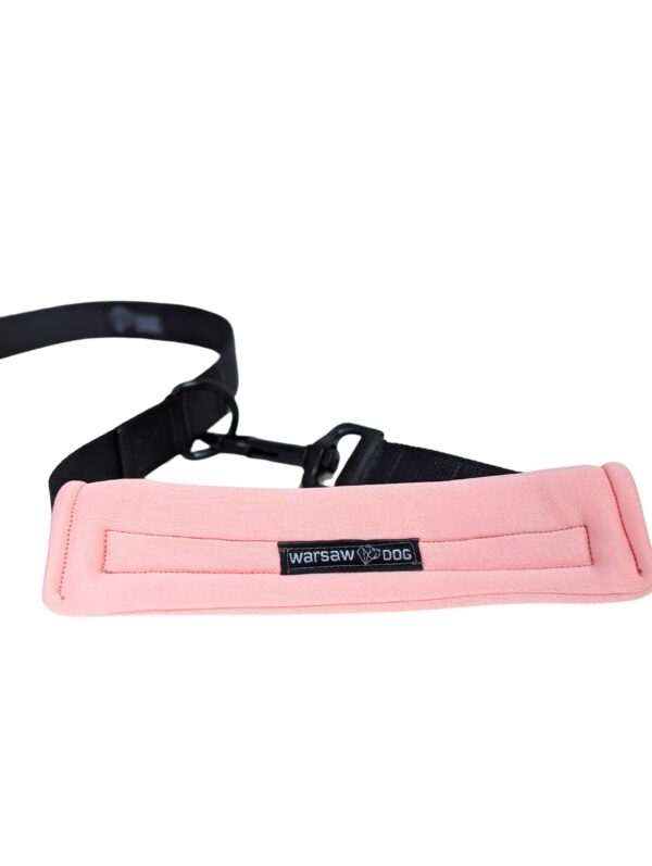 powder pink lining for the leash