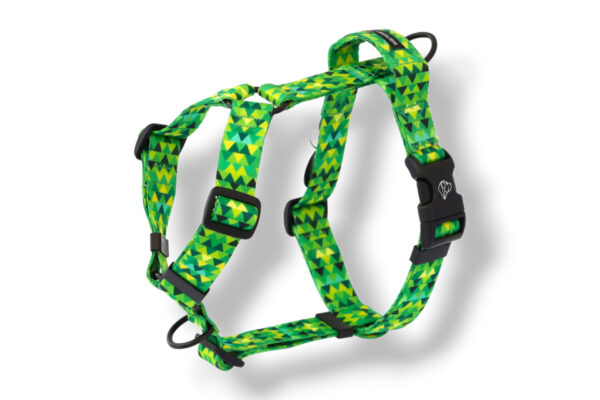 guard sport harness with green shine green handle