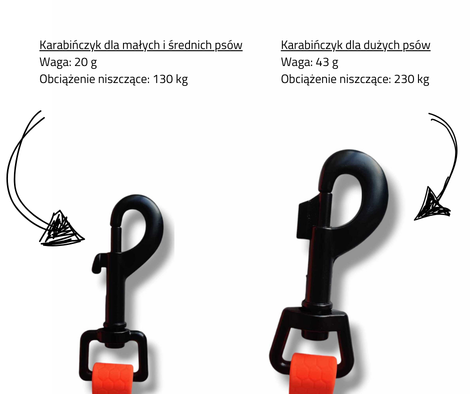 Karabińczyki do linki treningowej opis
