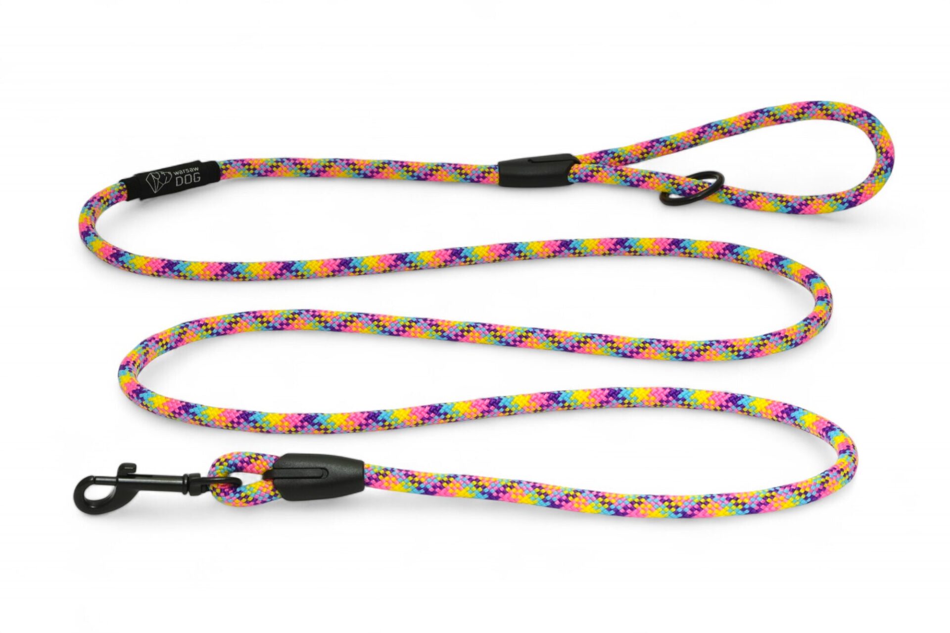 smycz linowa 8mm mocna wygodna kolorowa