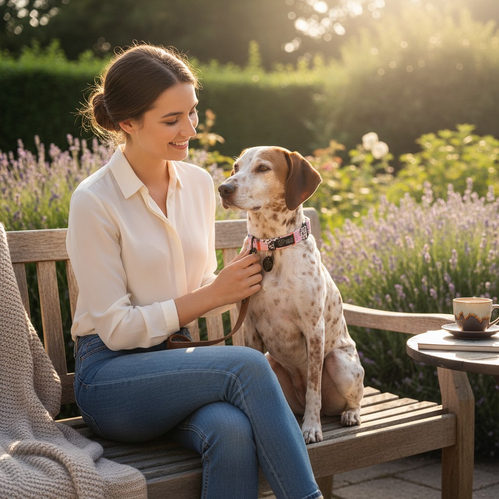 obroża martingale z pętęlką dla psów uciekających